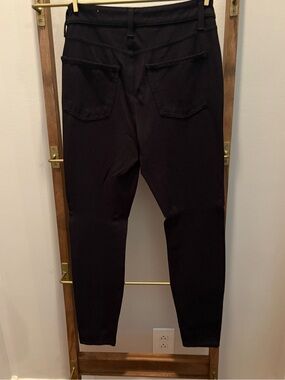 LC Lauren Conrad Black Straight-Leg Pants (132)